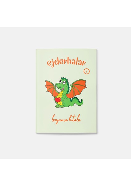 Ejderhalar Boyama Kitabı 1