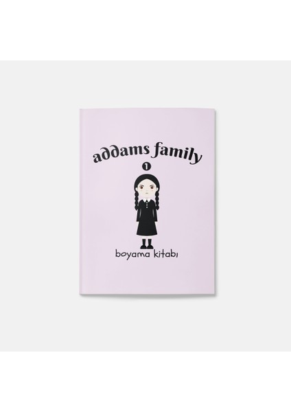 Addams Family Boyama Kitabı 1