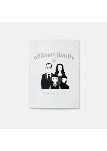 Addams Family Boyama Kitabı 2