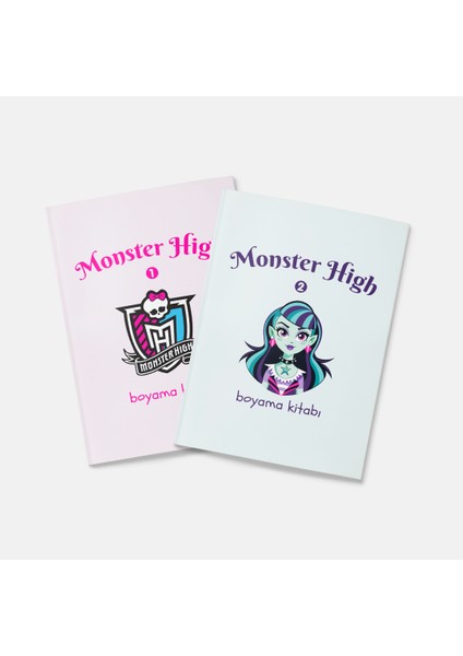 Monster High Boyama Kitabı 2'li Set