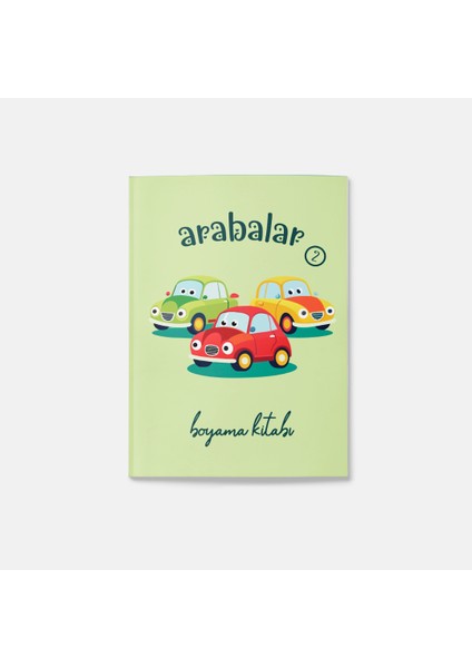 Arabalar Boyama Kitabı 2