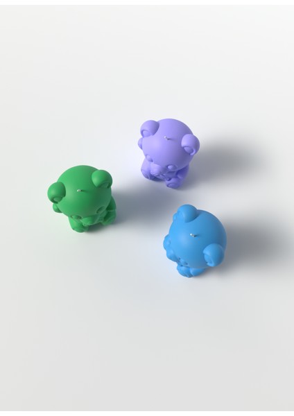 Mini Ayıcık Mum Silikon Kalıp - Ayıcık Mum Kalıbı - Teddy Mum Silikon Kalıbı 7x5.5 cm fırsatları