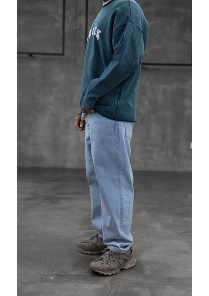 Baggy Light Blue Jean fırsatları