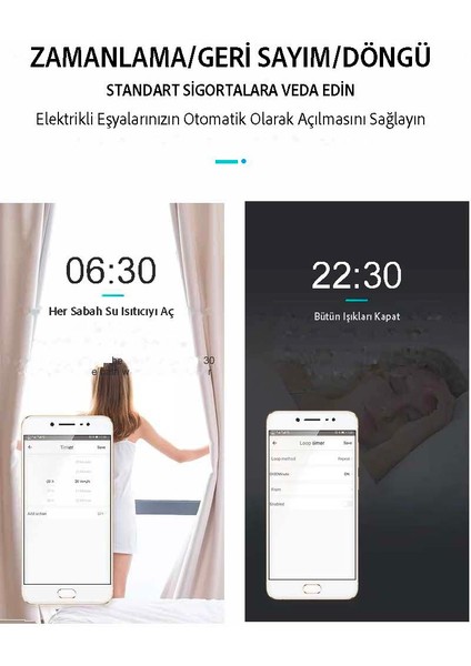 Wifi Akıllı Voltaj ve Akım Koruma Rölesi, Dahili Enerji Ölçer 63A Ewelink Uyumlu - Tek Kutup