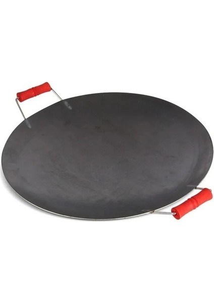 Kavurma Gözleme Sacı 48 Cm, Ağırlık 2.35 Kg, 6-7 Kişilik Kara Sac
