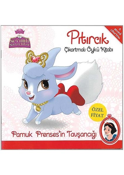 Disney Sevimli Saraylılar - Pıtırcık Çıkartmalı Öykü Kitabı