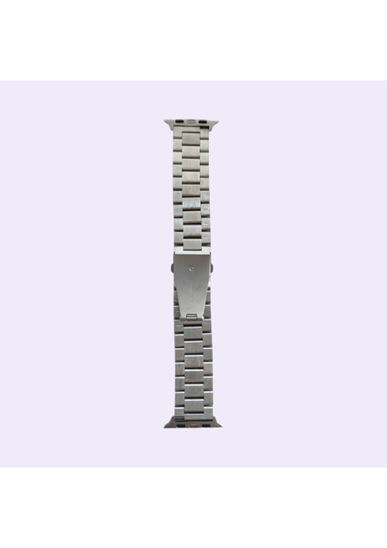 Apple Watch Paslanmaz Çelik Kordon (38MM / 40MM / 41MM /se/ Uyumlu) Gümüş Rose Gold modelleri