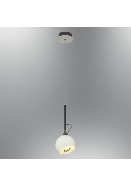 2822-1A-01 Fleas Tekli Sarkıt Beyaz