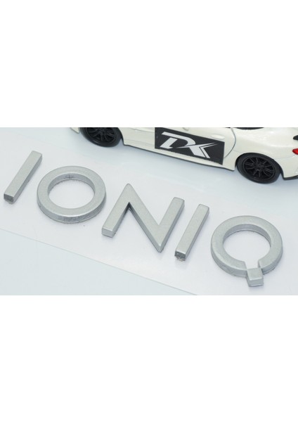 Hyundai Ioniq Gri Abs 3m 3D Bagaj Yazı Logo Arma modelleri