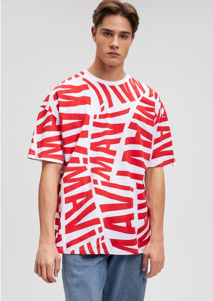 Logo Baskılı Kırmızı Tişört 0610629-70471 fiyatları