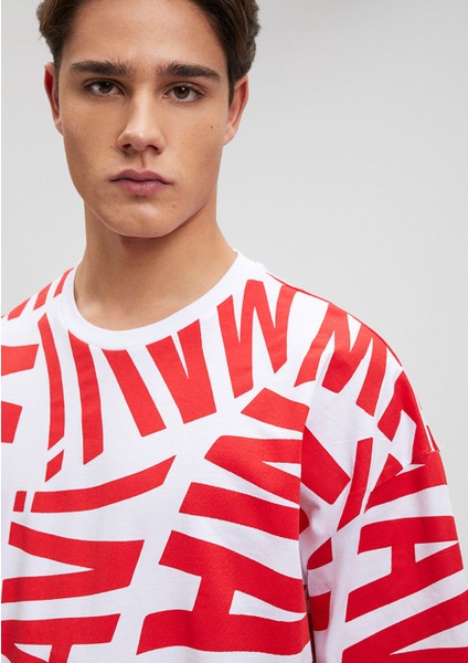 Logo Baskılı Kırmızı Tişört 0610629-70471 indirimleri