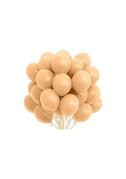 15 adet Ten rengi Kaliteli Mat Pastel Balon