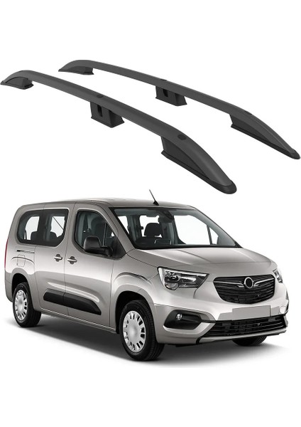 Opel Combo Kısa Şasi Siyah 2019 2020 2021 2022 2023 Port Bagaj