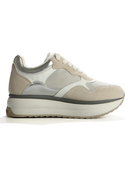 Beyaz - Bej Kadın Deri SNEAKERG03G100021 fiyatları