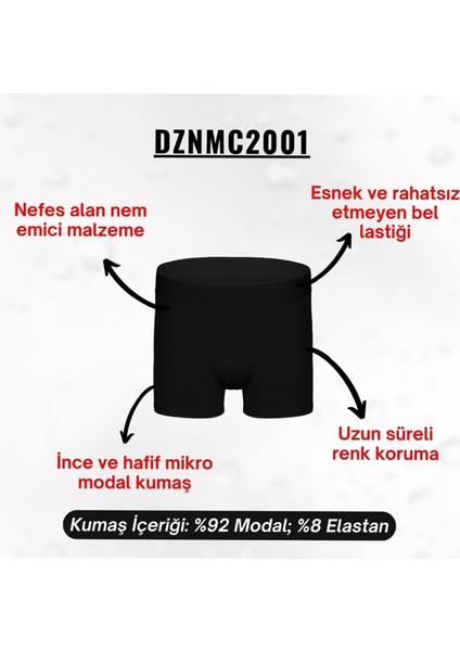 Siyah Erkek Boxer DZNMC2001 modelleri