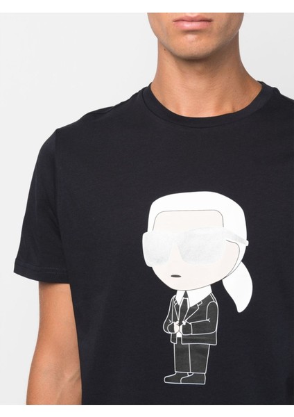 Bisiklet Yaka Siyah Erkek T-Shirt 755071500251 modelleri