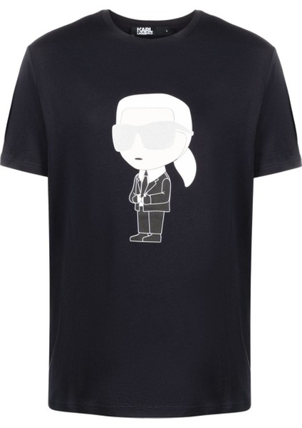 Bisiklet Yaka Siyah Erkek T-Shirt 755071500251 fırsatları