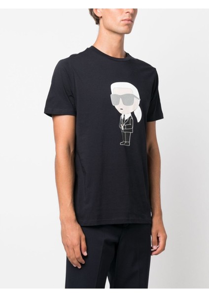 Bisiklet Yaka Lacivert Erkek T-Shirt 755071500251 fiyatları