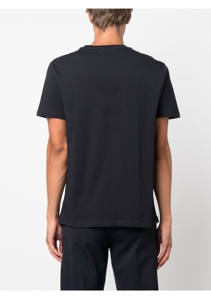 Bisiklet Yaka Lacivert Erkek T-Shirt 755071500251 fırsatları