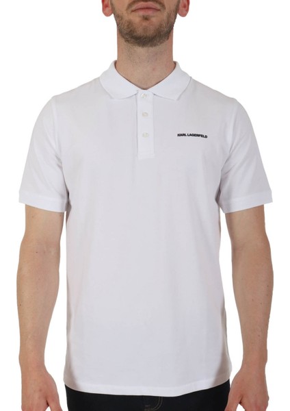 Beyaz Erkek Polo T-Shirt 745015542221