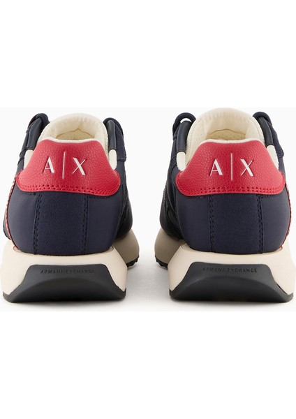 Armani Exchange, 45, Lacivert - Kırmızı fırsatları