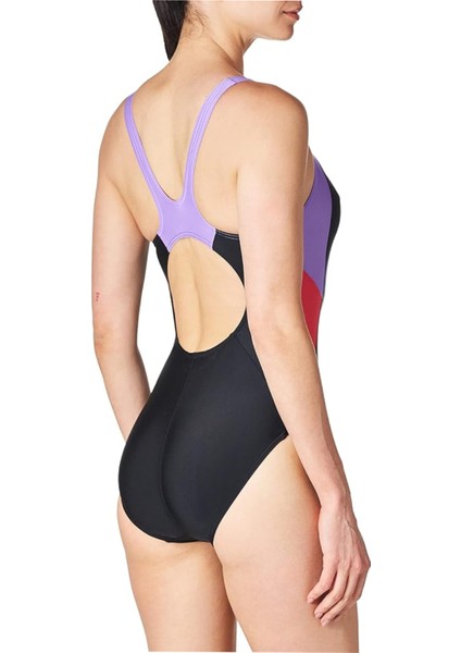 Siyah - Mor Kadın Mayo 8-00370916661-SPEEDO Colbl Spl Mbk