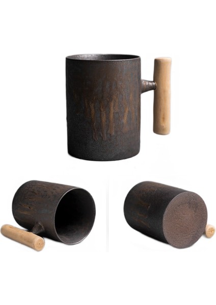 Japonya Tarzı Seramik Çay Kupalar Vintage Kahve Fincanı Çin Kahve Kupalar Drinkware | Kupalar (Altın) (Yurt Dışından)