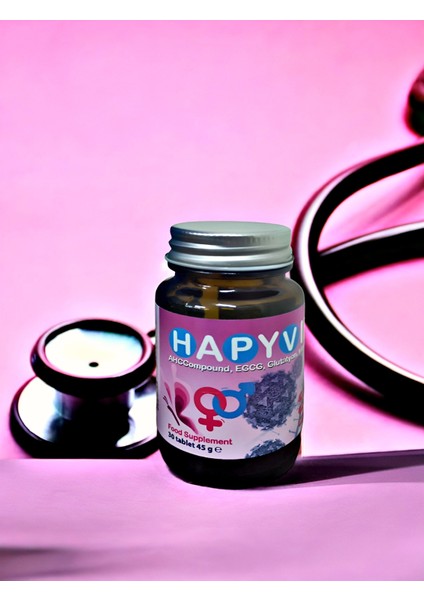 Hapyvir AHCC ompound EGCG Glutatyon Vitaminler İçeren Takviye Edici Gıda