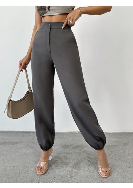 Kadın Paçası Lastikli Pantolon PANT4149