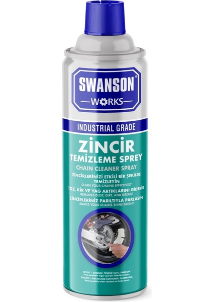 Swanson Works Zincir Temizleme Sprey 400 ml