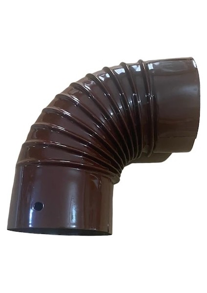 Emaye Soba Borusu Dirseği 0.35MM Dirsek 13CM