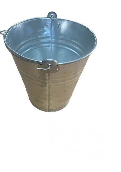 Galvanizli Sac Su Kum Kovası 10 Litre Kova-3 Adet