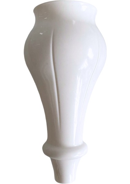 Tombul Beyaz 18CM Plastik Ayak Mobilya Masa ve Dolap Ayağı(Beyaz 18CM)