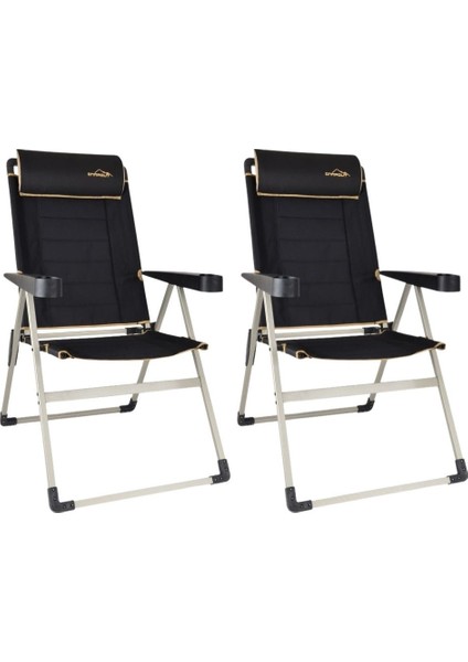 Nurgaz Campout Katlanır Lüx Sandalye 2'li Set