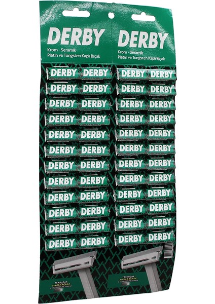 Derby Tek Bıçak Kartelalı 48 Parça (4533)