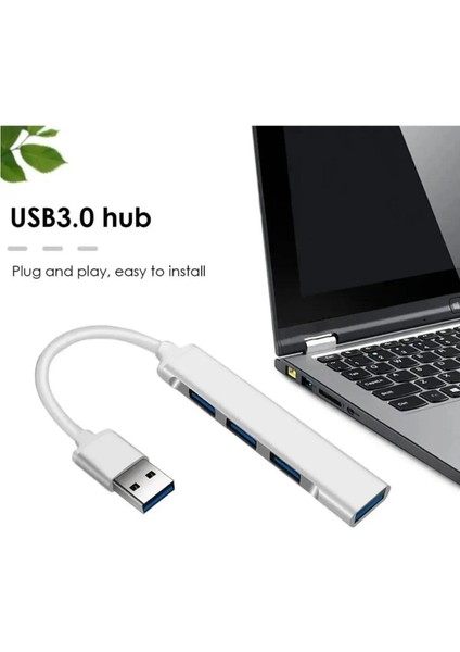 Milena Life USB 3.0 2.0 4 Portlu Çoklu Splitter Adaptörü Çoğaltıcı Hub Pc Çoklayıcı