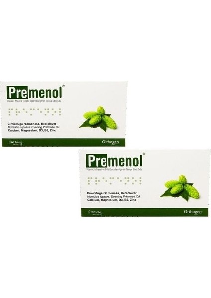 Premenol 60 Tablet 2 Adet