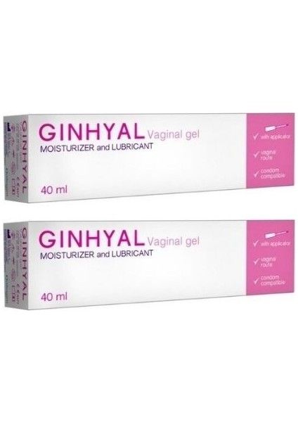 Ginhyal Vajinal Jel 40 Ml 2 Adet