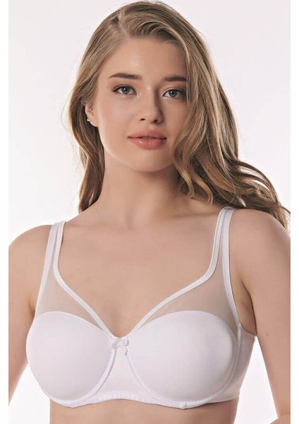 Balenli Desteksiz Dolgusuz Toparlayıcı Yumuşak Süngerli Günlük Klasik Küçültücü Sütyen 3777 indirimleri