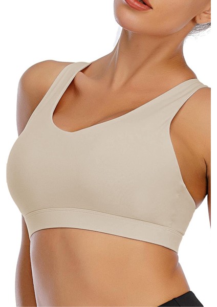 Kadın Çarpraz Sırt Detaylı Criss Cross Kaplı Yoga Egzersiz Fitness Spor Sütyeni modelleri
