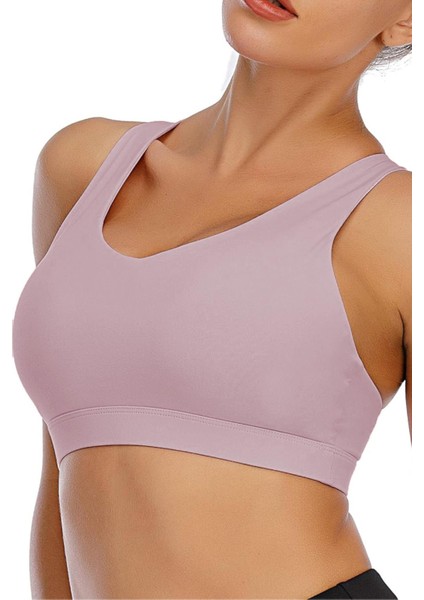 Kadın Çarpraz Sırt Detaylı Criss Cross Kaplı Yoga Egzersiz Fitness Spor Sütyeni modelleri