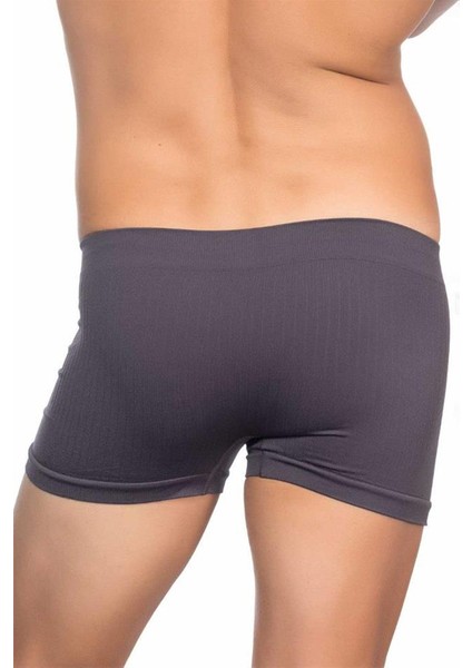 Stilimtrend Emay Soft Yumuşacık Dikişsiz Terletmeyen Erkek Boxer Antrasit