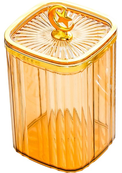 Gıda Kutusu Gıda Saklama Kabı Kurabiye Kavanozu Kuru Gıda Makarna Amber Büyük Saklanması (Yurt Dışından)