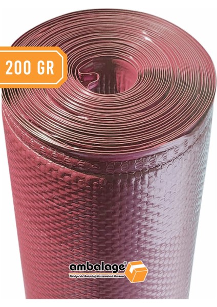 Balonlu Naylon 50CM x 50 Metre Kalın Havalı Naylon Üç Katlı Balonlu Naylon 200 gr Pat Pat Pıt Pıt