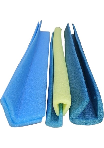 U40 Köşe Koruyucu Sünger Profil, Polietilen, Köşe Koruyucu, Kenar Koruyucu 20 Adet 100 cm Koruyucu fırsatları