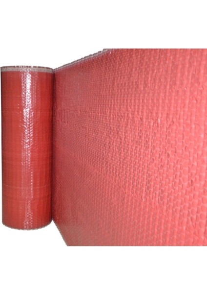 Balonlu Naylon 50CM x 30M Kalın Havalı Naylon Kırmızı Üç Katlı Kırmızı Balonlu Naylon Pat Pat Pıtpıt