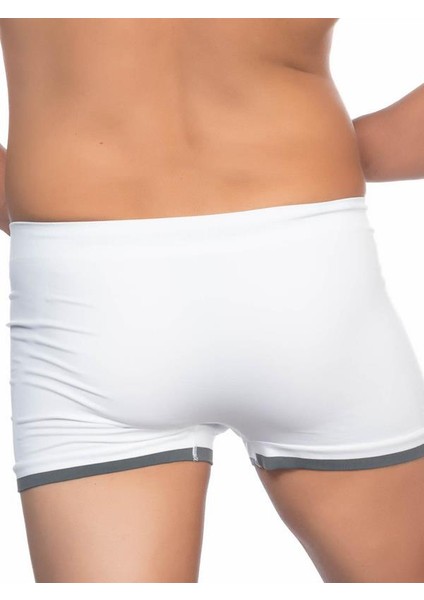 Stilimtrend Dikişsiz Terletmeyen Soft Yumuşak Erkek Boxer Siyah