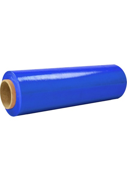 Net 250 Metre 23 Mic Kalın Mavi Eşya Mobilya Sarma Koruma Ambalaj Streci Taşınma Koli Streci fiyatları