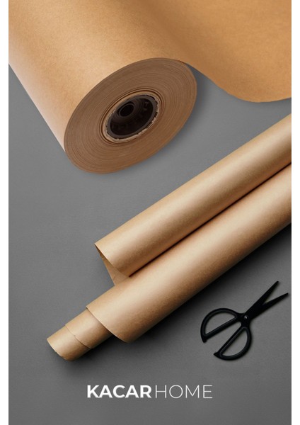 30CM x 10MT Ambalaj ve Çeyiz Paketleme Kağıdı Kalın Kraft Kağıt