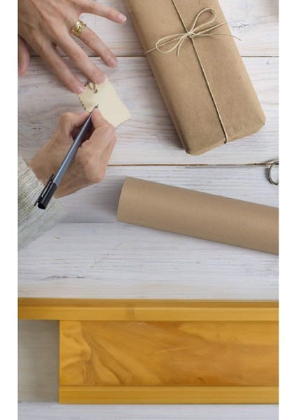 30CMX5MT Kraft Kağıt Çeyiz Paketleme Kağıdı Ambalaj Kağıdı Paketleme Kağıdı Hediye Paketleme Kağıdı